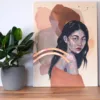 "Eastern Elegance" Original Acrylic & Oil Painting by Slaveika Aladjova