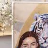 "Ultramarine Enchantment" Original Acrylic & Oil Painting by Slaveika Aladjova