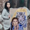 "Ultramarine Enchantment" Original Acrylic & Oil Painting by Slaveika Aladjova