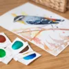 "Spotted pardalote" Original Watercolor Painting bird