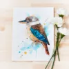 "Kookaburra" Original Watercolor Painting bird