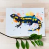 "Fire salamander" Original Watercolor Painting "Fire salamander" Original Watercolor Painting
