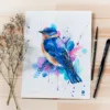 "Bluebird" Original Watercolor Painting "Bluebird" Original Watercolor Painting