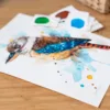 "Kookaburra" Original Watercolor Painting bird