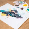 "Cliff Swallow" Original Watercolor Painting, bird "Cliff Swallow" Original Watercolor Painting, bird