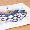 "Clown Triggerfish" Original Watercolor Painting, fish "Clown Triggerfish" Original Watercolor Painting, fish