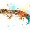 "Leopard gecko" Original Watercolor Painting