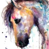 Horse Custom Hand painted Horse portrait Horse Custom Hand painted Horse portrait