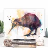 Kiwi watercolor painting, limited edition art print by Slaveika Aladjova