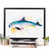 Vaquita watercolor painting, limited edition art print by Slaveika Aladjova, view 4
