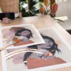 Strong Nature - Hand Embellished Limited Edition Print by Slaveika Aladjova