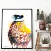 Reeves's pheasant watercolor painting, limited edition art print by Slaveika Aladjova, view 4