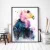 California condor watercolor painting, limited edition art print by Slaveika Aladjova, view 2