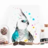 Cockatiel watercolor painting, limited edition art print by Slaveika Aladjova, view 3