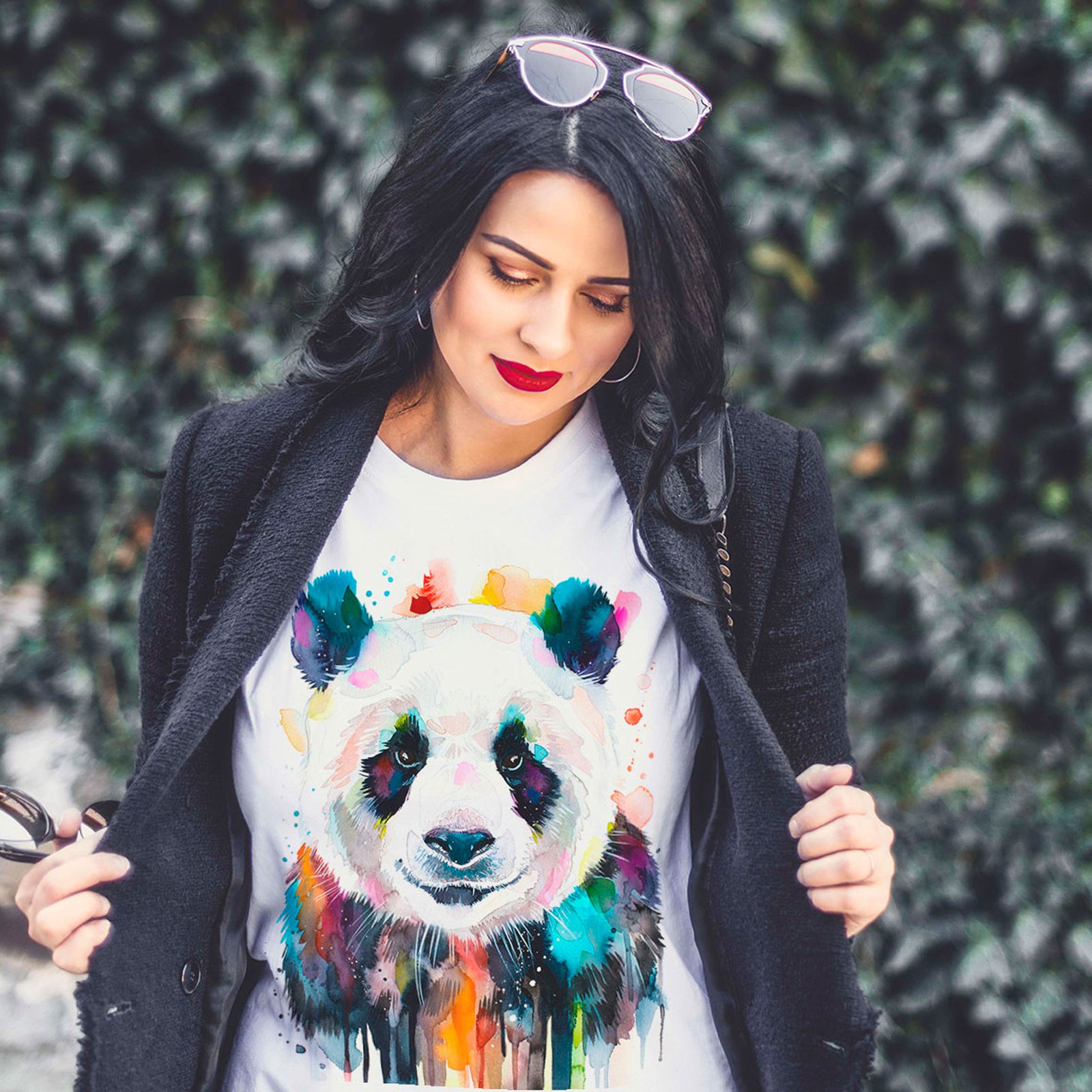 Home 3 Wearable art T-shirts printed with watercolor paintings by Slaveika Aladjova