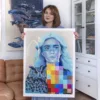 Symphony of Shades - Hand Embellished Limited Edition Print by Slaveika Aladjova