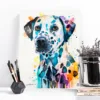 Dalmatian watercolor painting, limited edition art print by Slaveika Aladjova, view 4
