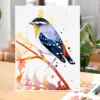 Spotted pardalote watercolor painting, limited edition art print by Slaveika Aladjova, view 4