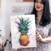 "Pineapple" Original Watercolor Painting "Pineapple" Original Watercolor Painting