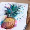 "Pineapple" Original Watercolor Painting "Pineapple" Original Watercolor Painting