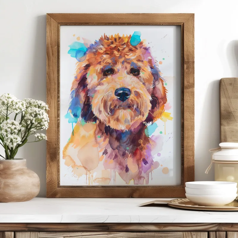 Goldendoodle dog Goldendoodle dog