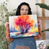 Colorful tree Colorful tree