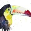 "Keel-Billed Toucan" Original Watercolor Painting